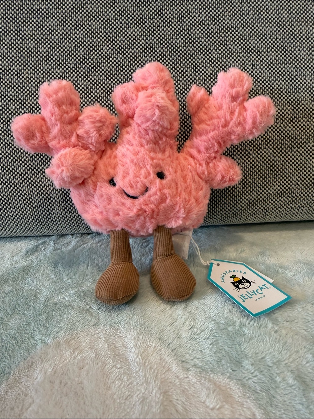 Jellycat Amuseables Coral BNWT